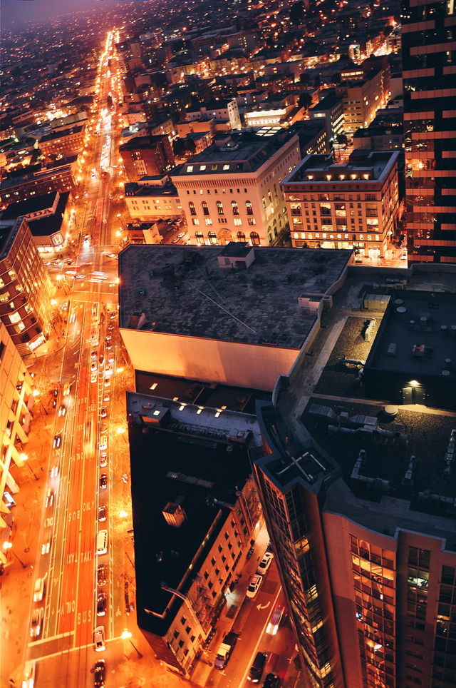 Street rooftops