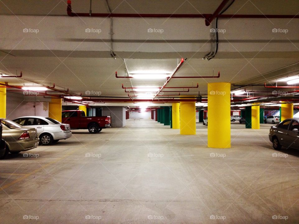 green yellow car red by a.bilbaisi