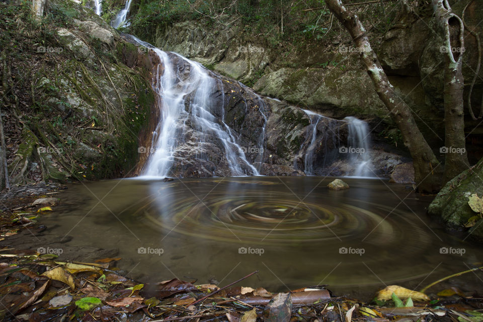 Small waterfall