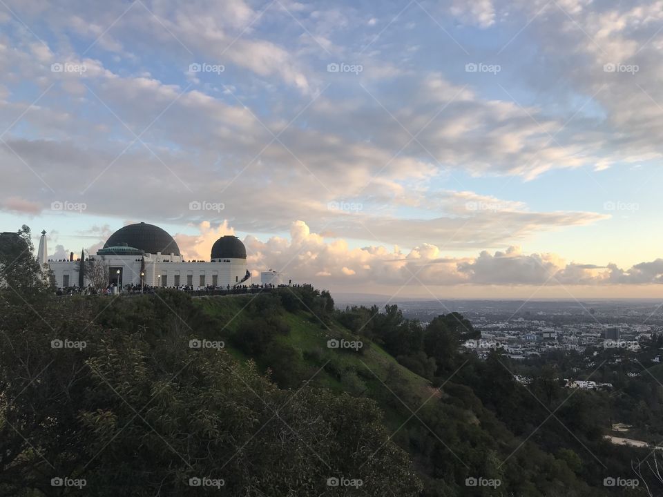 The Griffith observatory in Los Angelos California 