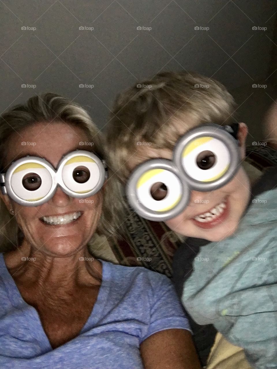 Playing with my grandson