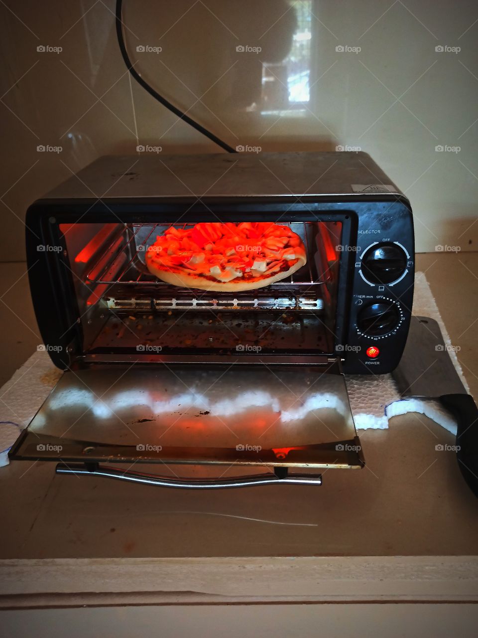 pizza in Indian homez