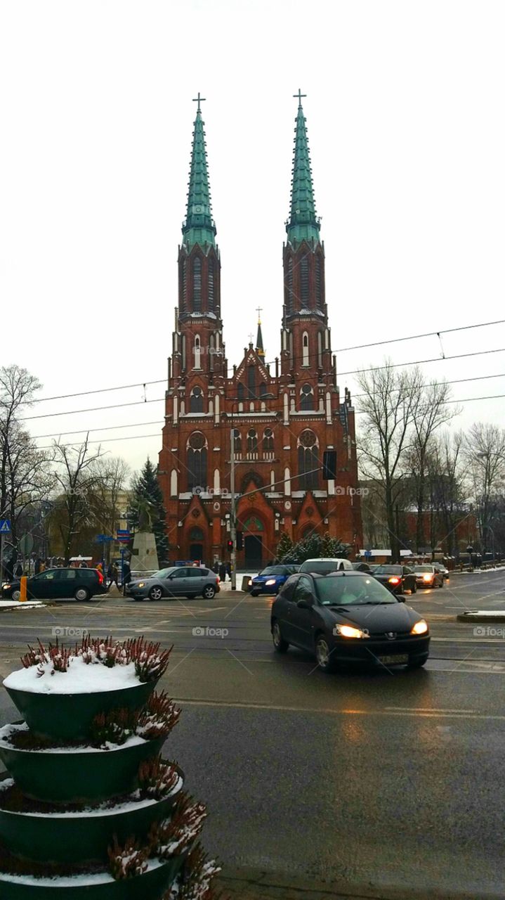 A church in Warsaw
