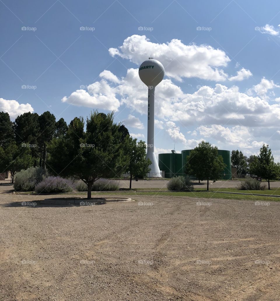 Another View of Moriarty NM water tower