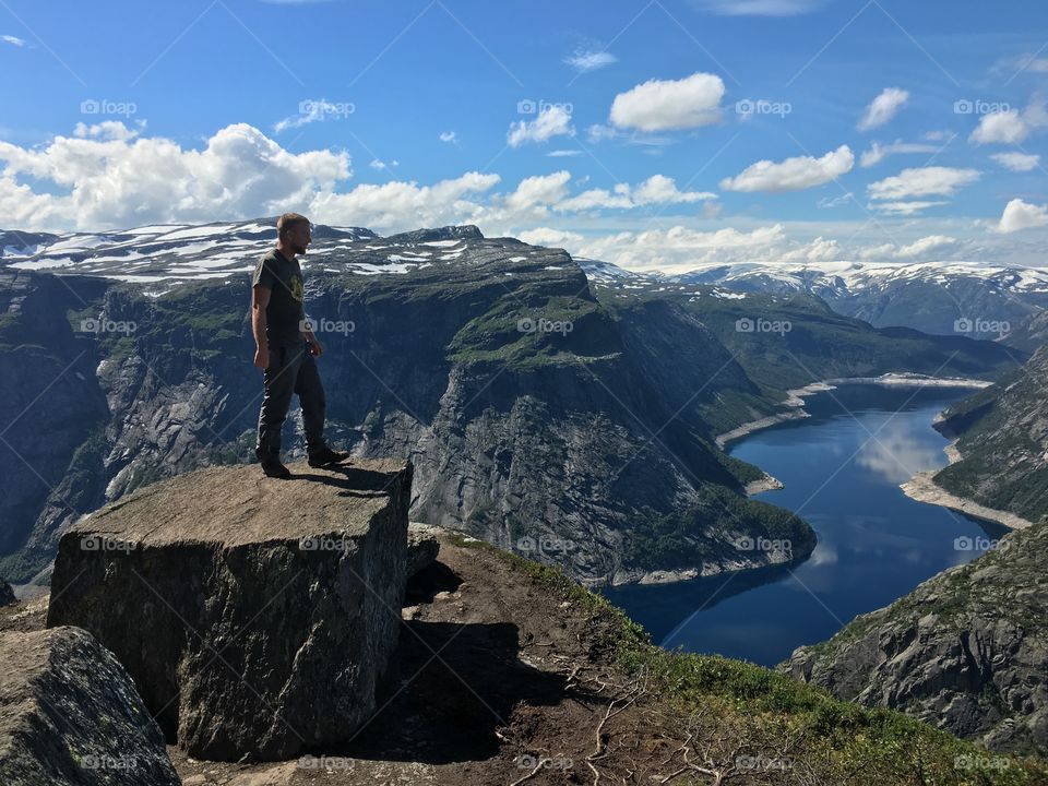 Mountain, No Person, Water, Travel, Snow