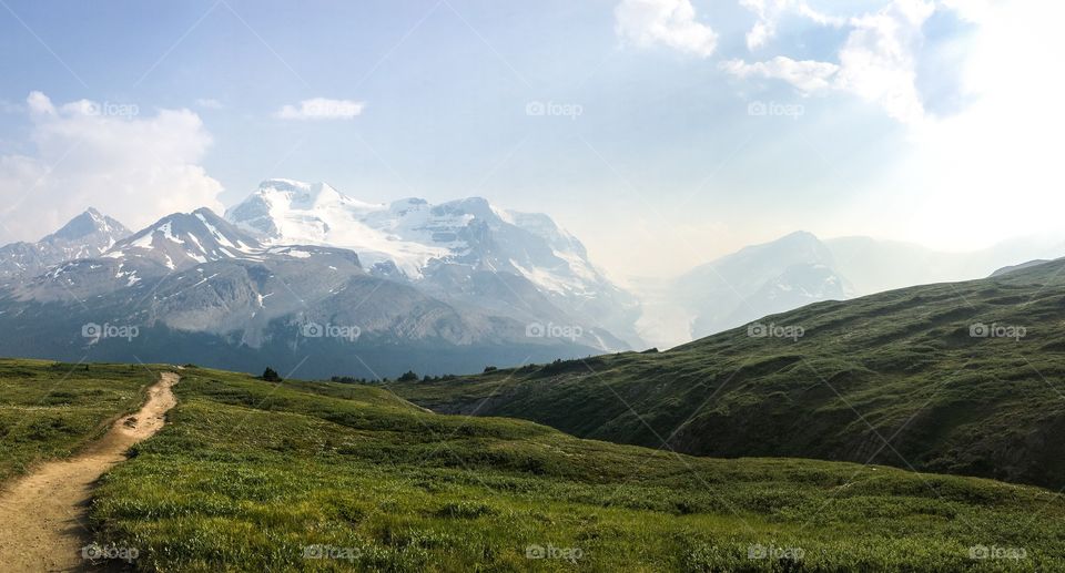 Columbia icefields, jasper national park, Canada. 