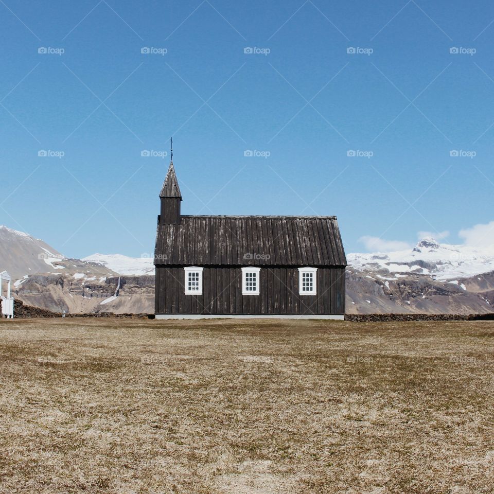 budir black church, Iceland