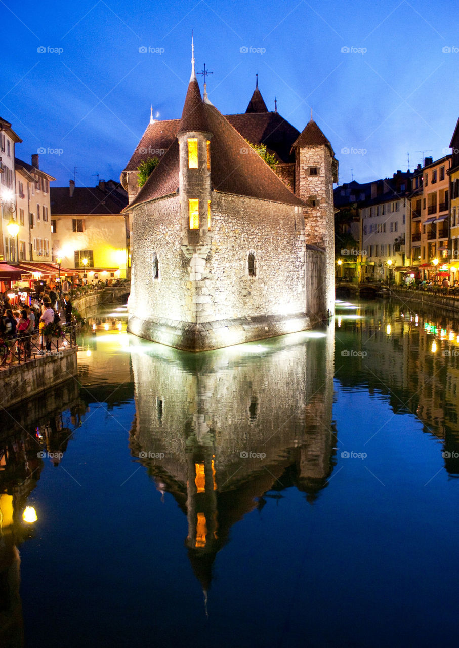 View of annecy lake