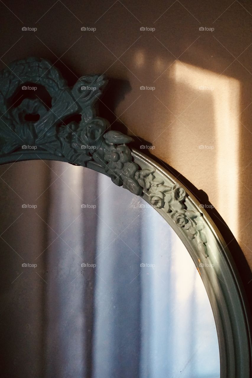 Morning shadows and light. 