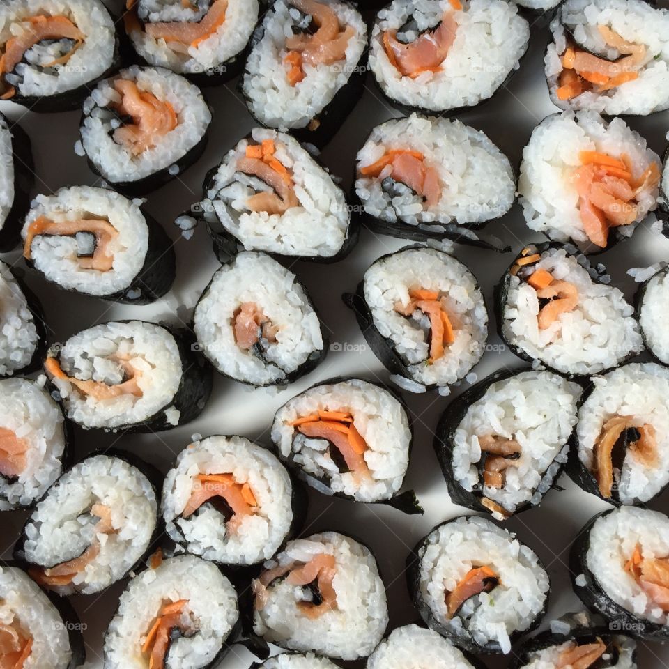 Sushi plate 