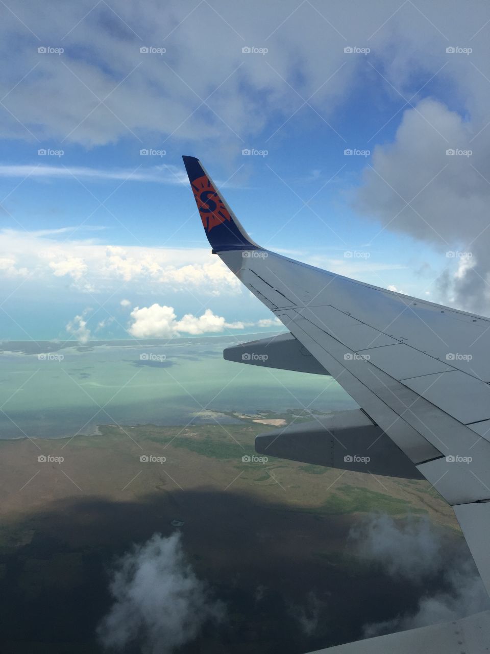 Caribbean from the air