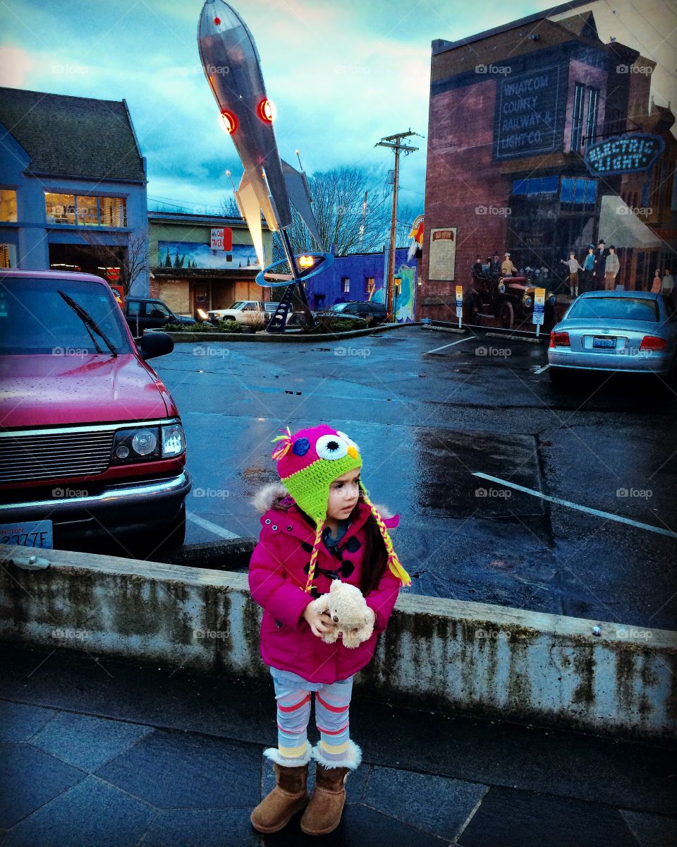 Street, Road, City, People, Car