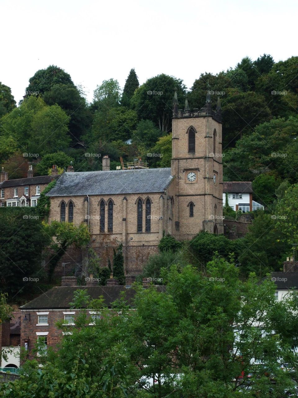 Church in Ironbridge, England