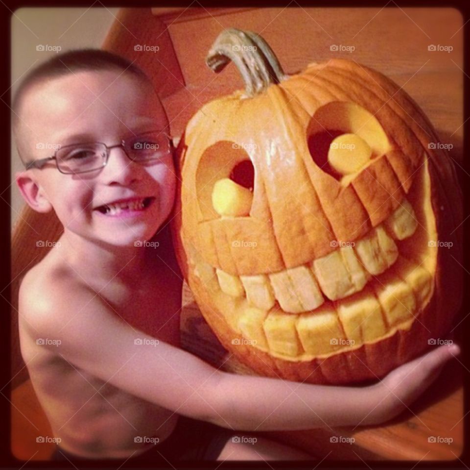 Smiling Pumpkin 