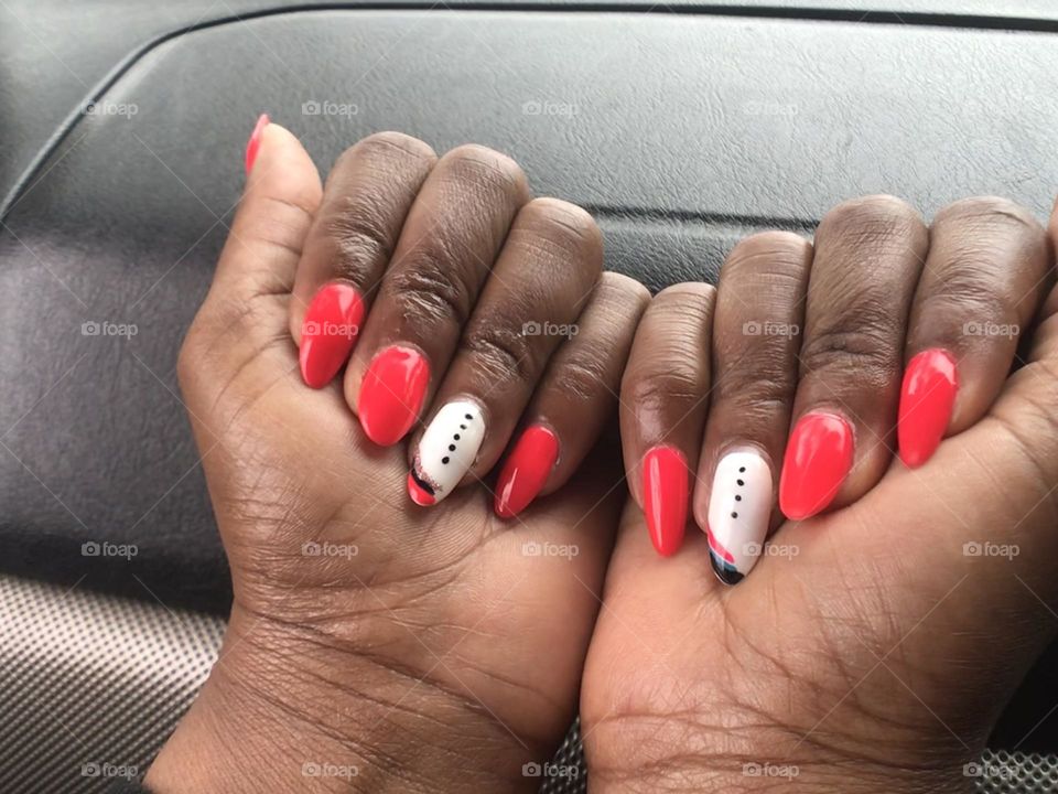 Nail Polish nail hand finger fingernail Fashion Adult Red nail art women human leg limb manicure one person close - up beauty treatment nail care indoors arts culture and entertainment red nail polish in Juja , Kenya