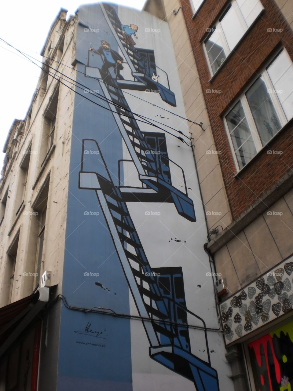 Street art in Brussels 