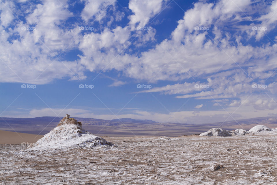 Atacama Desert in Chile.