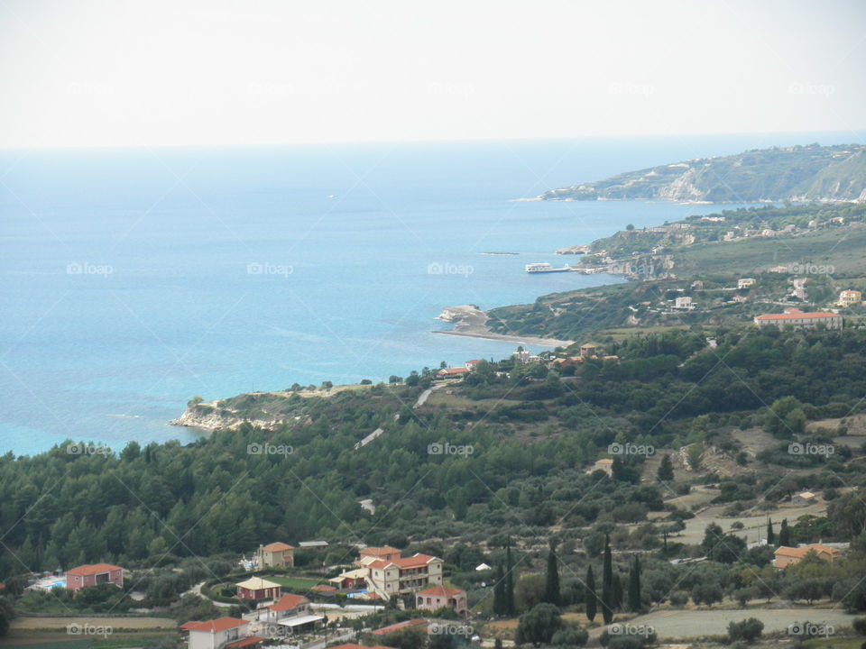 Sea shore view