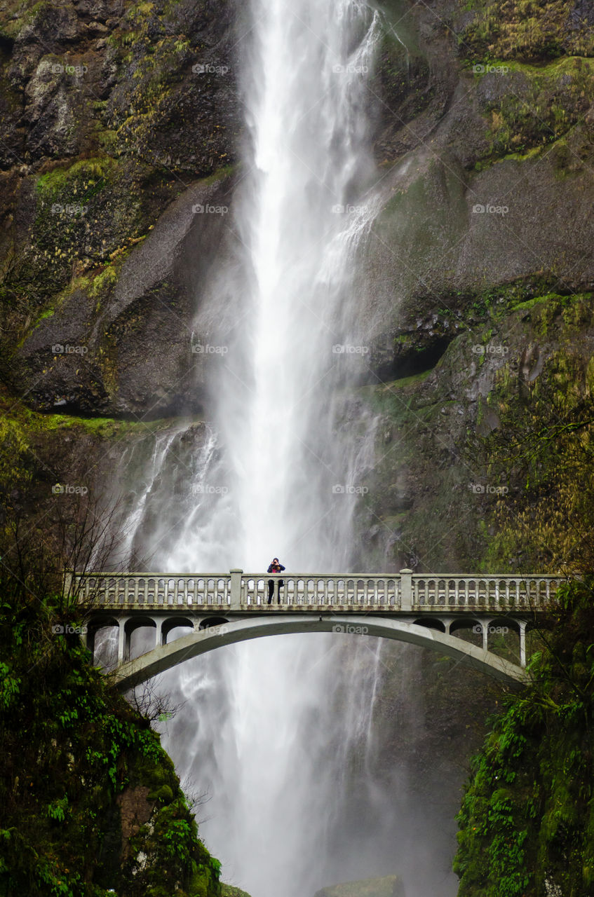 Waterfall, Water, River, No Person, Nature