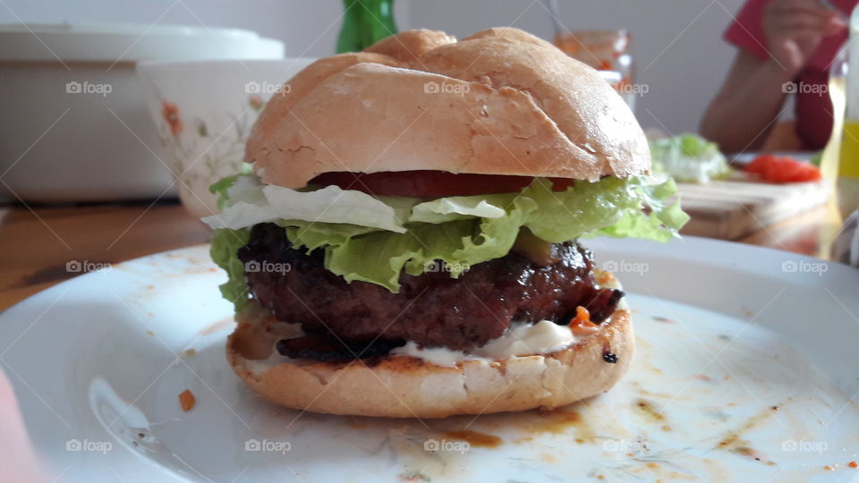 bbq burger grill