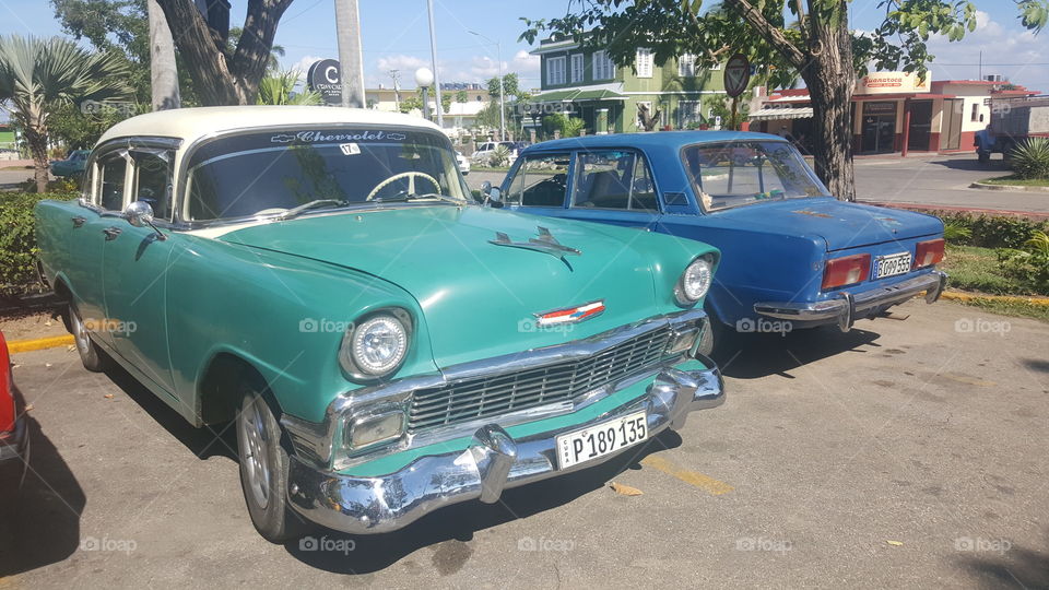 Old Cars In Cuba