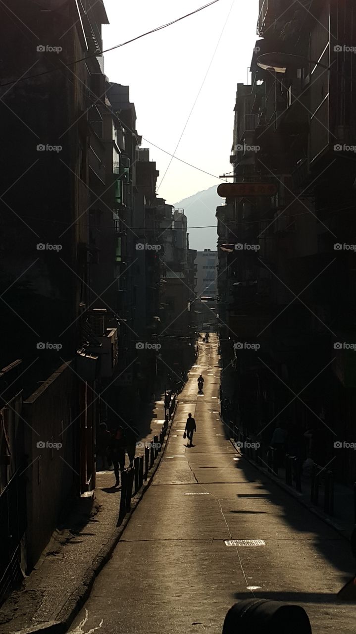Sundown at Macau