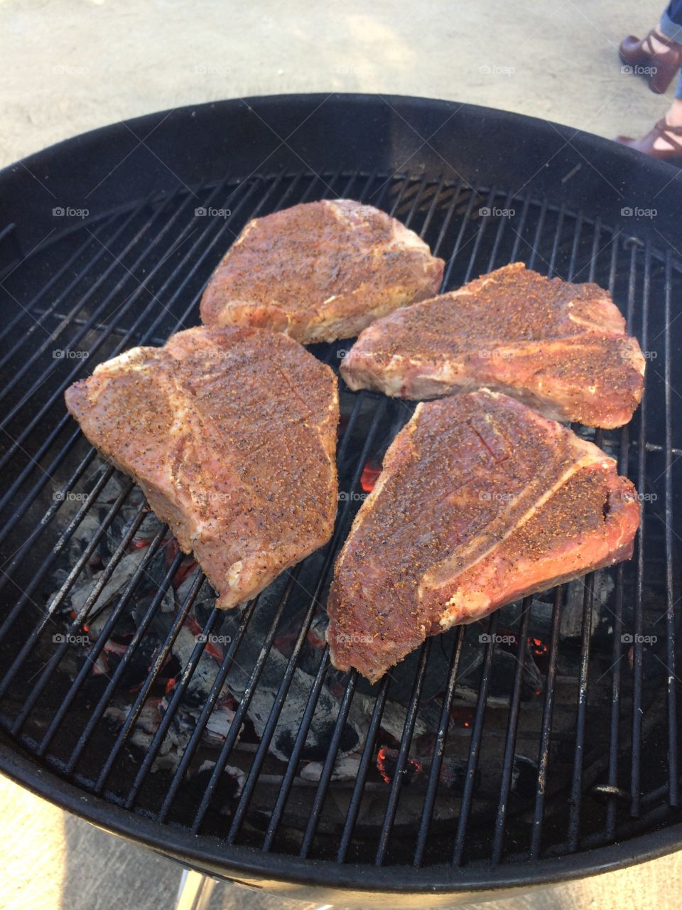 No Person, Food, Cooking, Meat, Flame