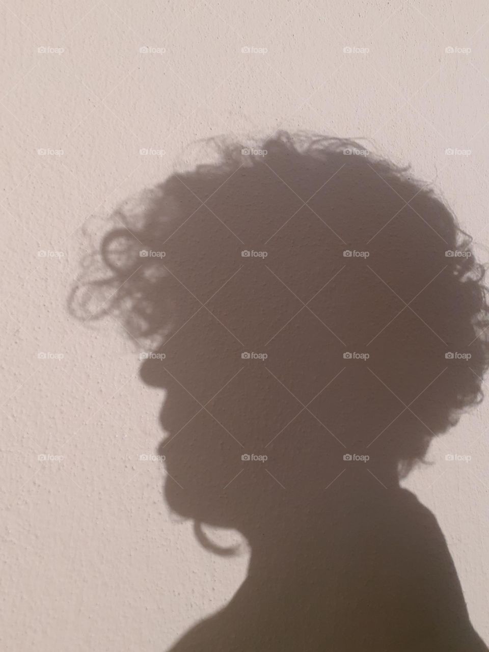 Just a shadow in the wall