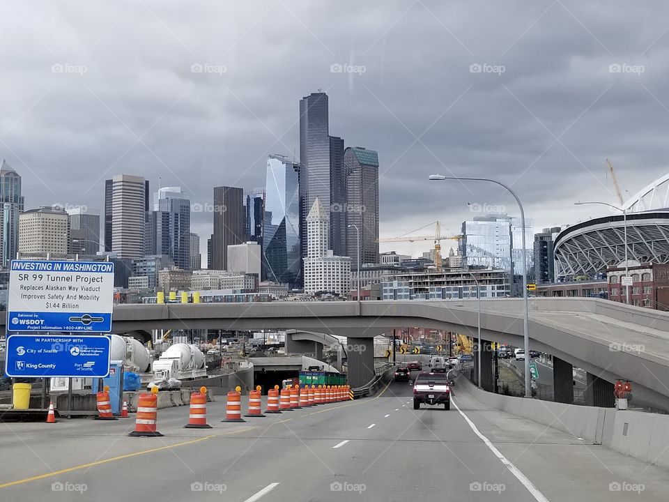 Seattle Skyline May 17 2017