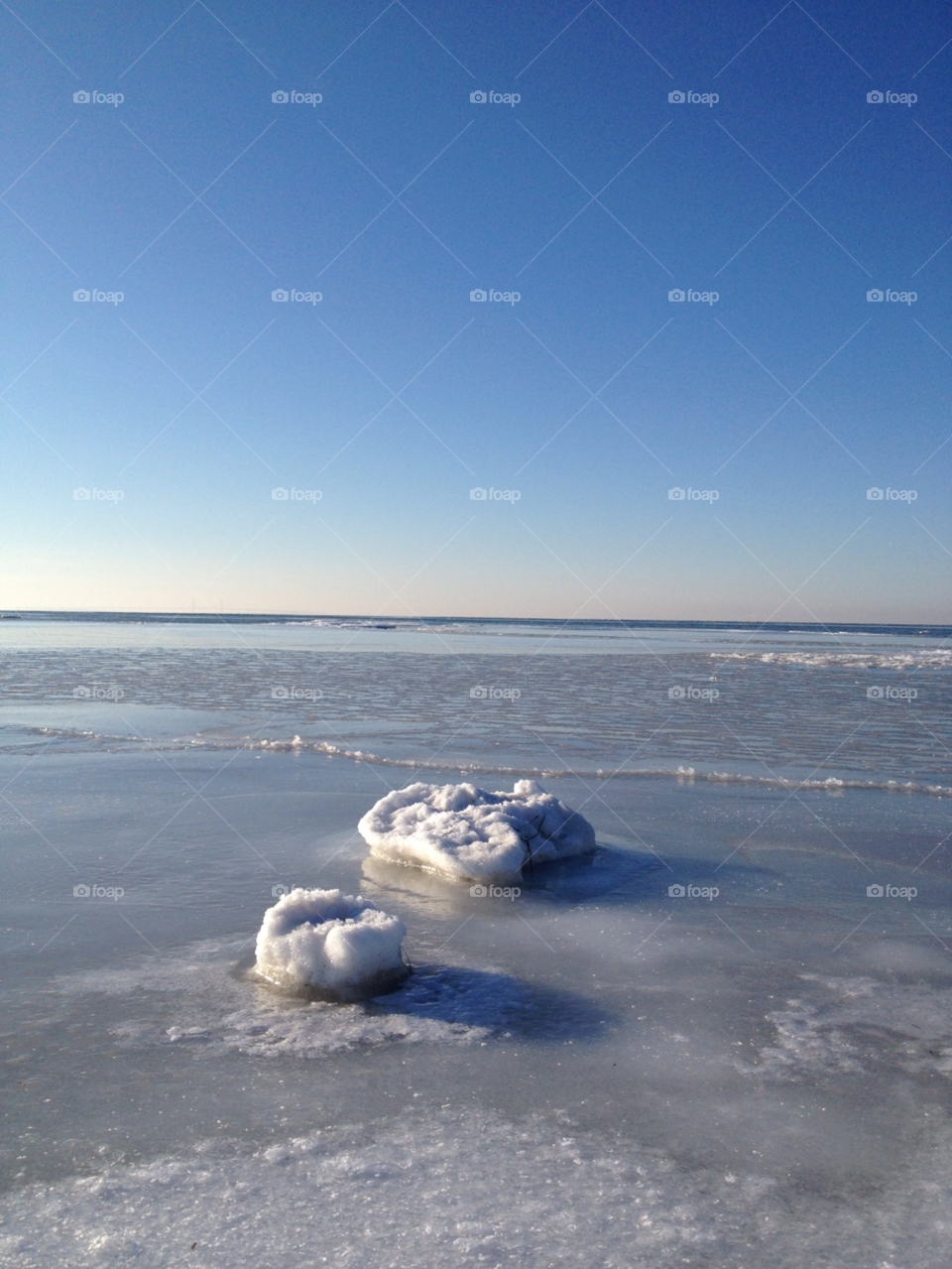 visitsweden snow landscape ocean by PiaPising