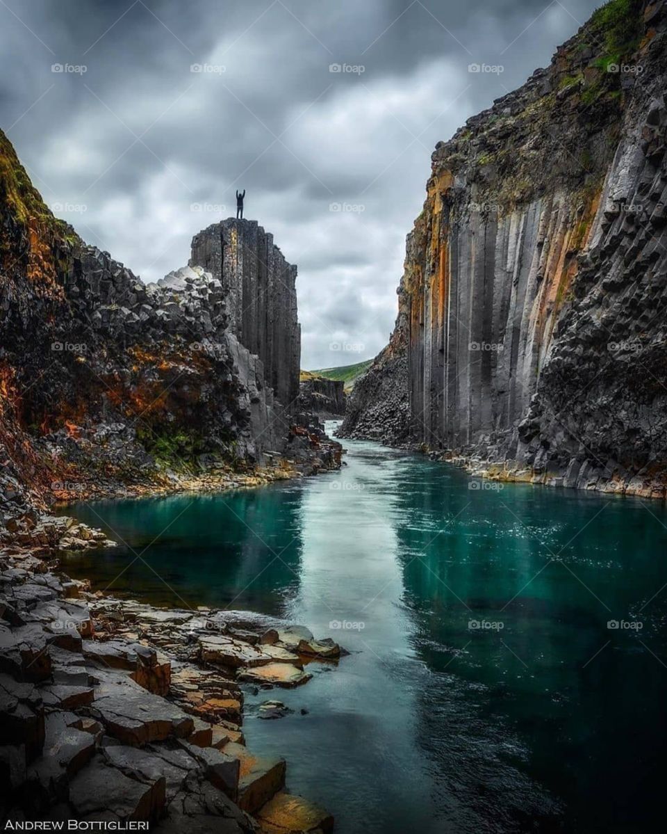 natural sky water mountain view