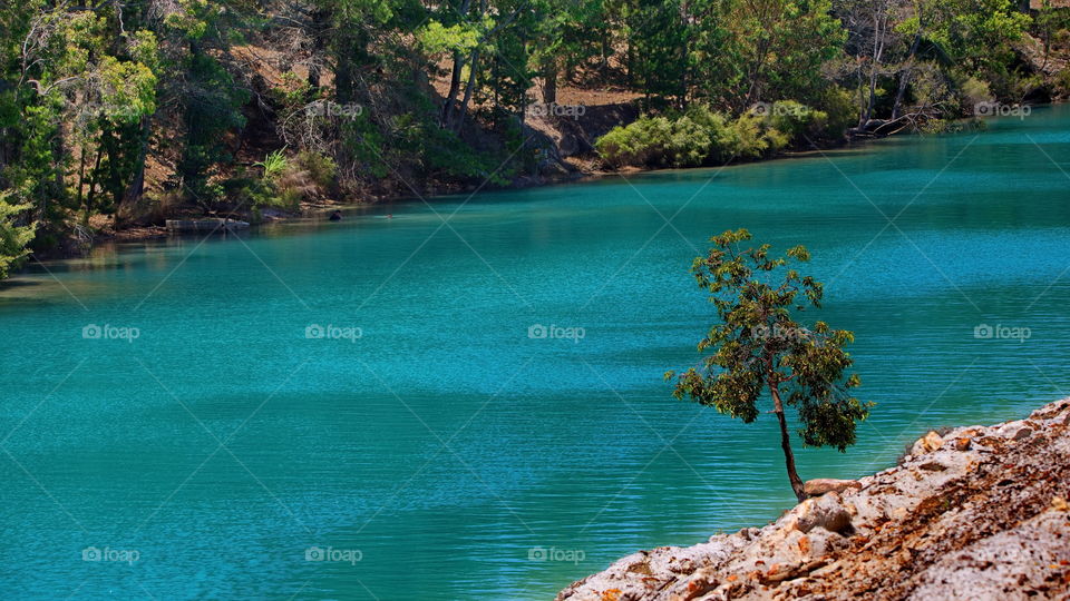 Black diamond lake Perth Western Australia