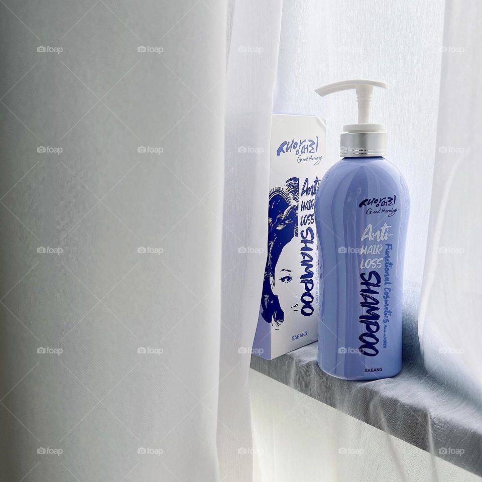 Anti hair loss shampoo made in Korea cute packaging 