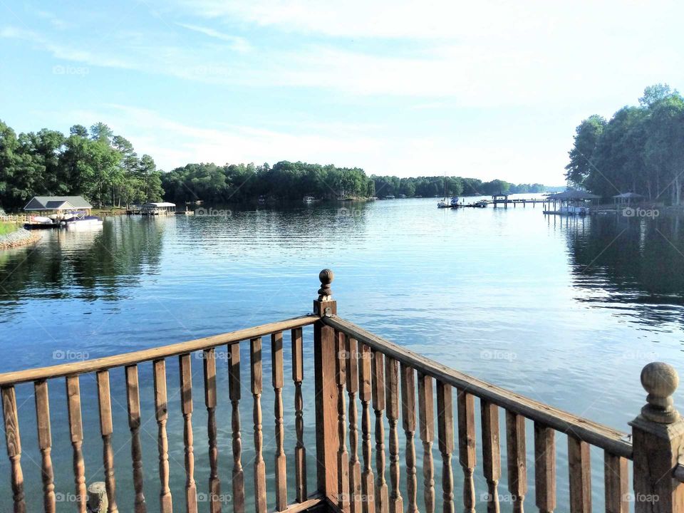 lake living scenic view