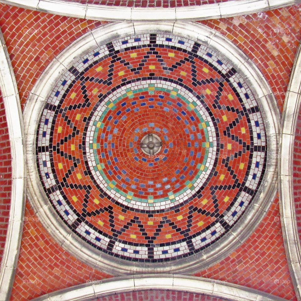 Ornate ceiling