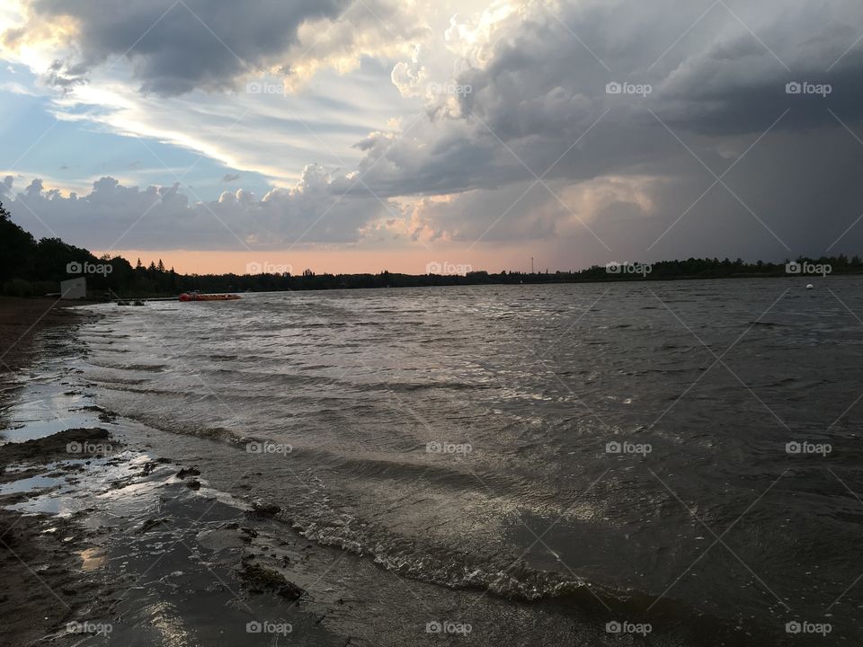 Water, Sunset, Beach, Dawn, Landscape