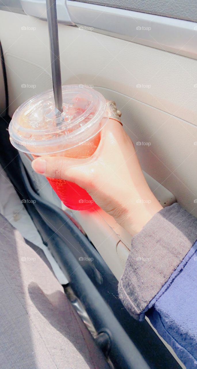 My favorite drink is strawberry mahito