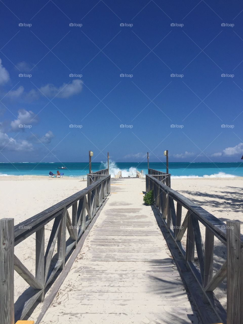 Turks & Caicos pier jetty 
