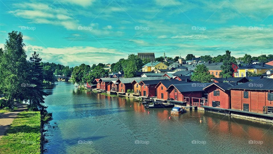 Scandinavian towns. nordic beauties