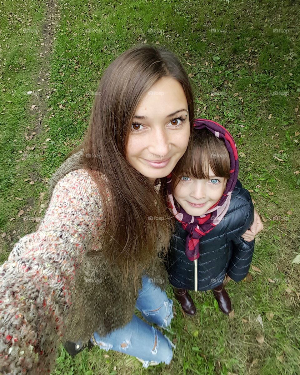 Fall, Nature, Outdoors, Park, Woman