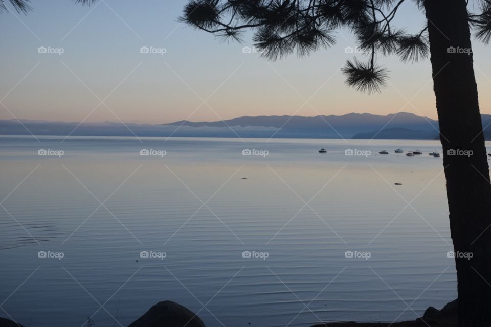 Sunrise at Lake Tahoe