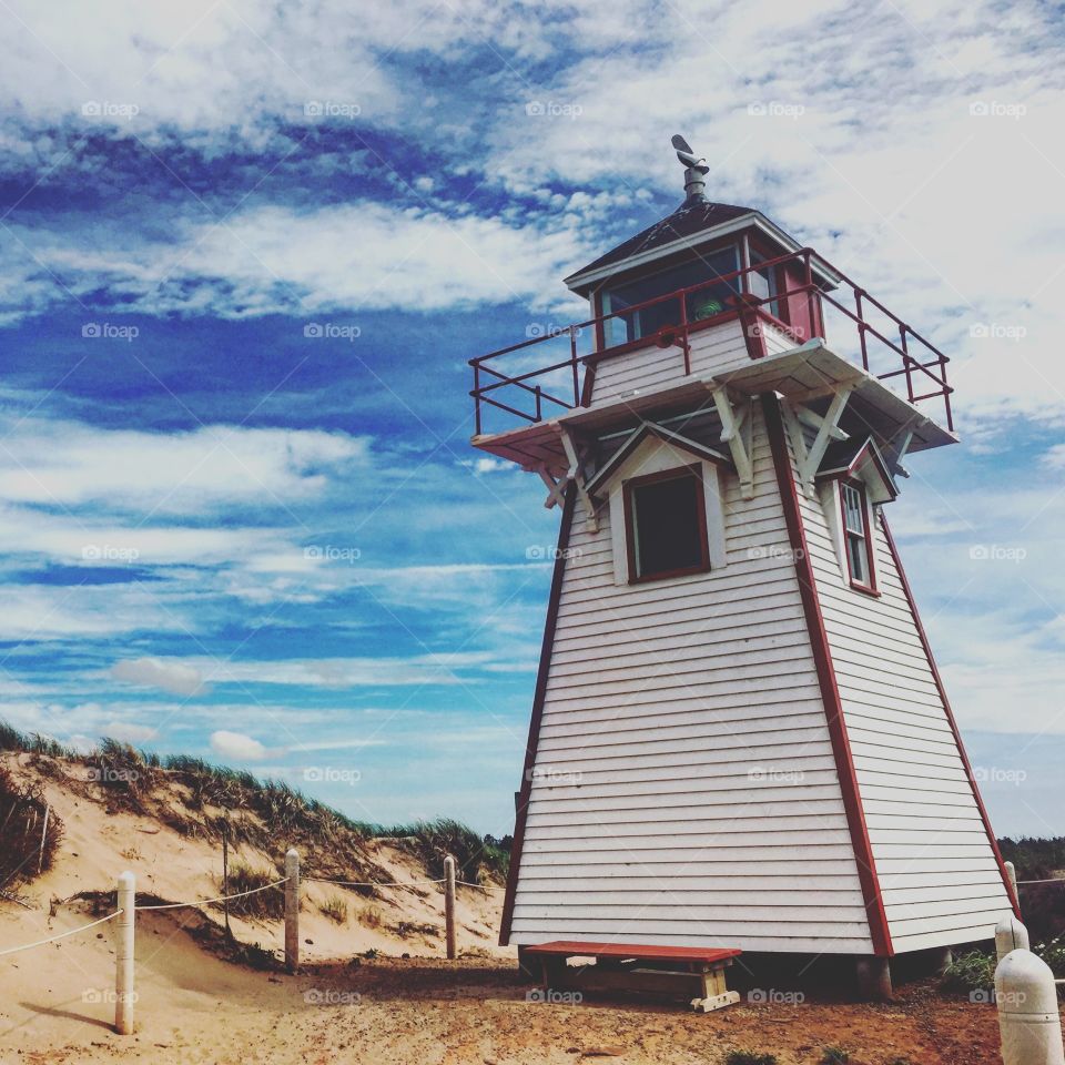 Lighthouse. Location : Prince Edward Island - Canada