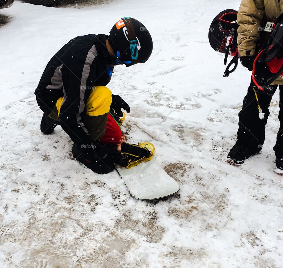 Snowboarding