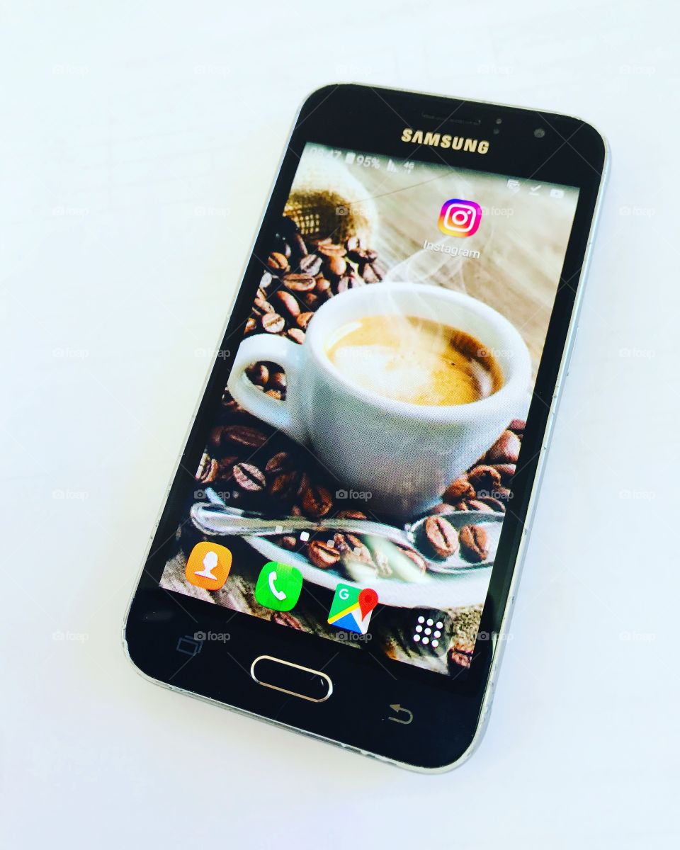 My coffee tastes sweeter with Instagram .