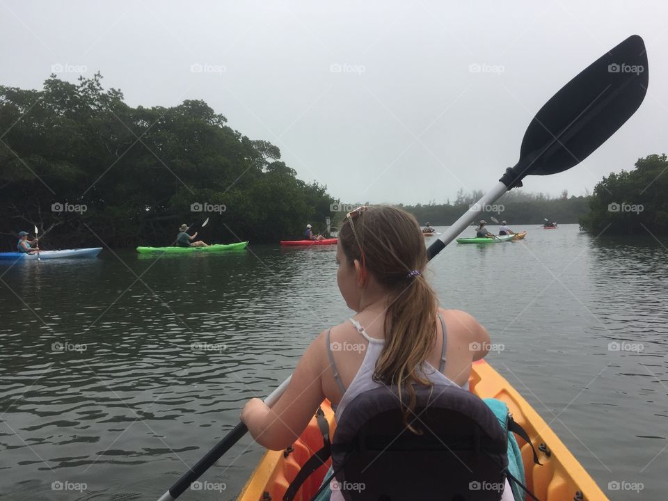 Kayaking Sarasota Bay