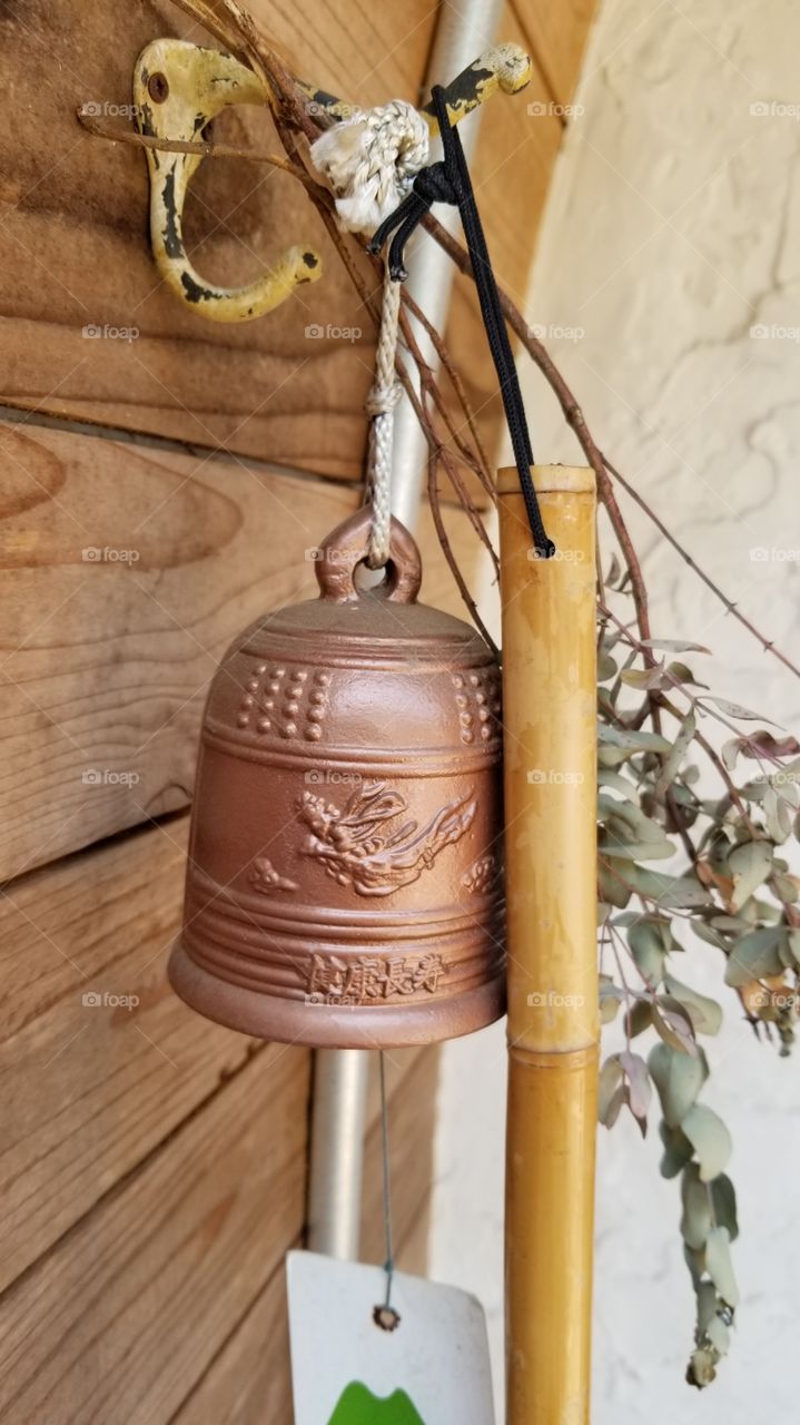old rusty bell