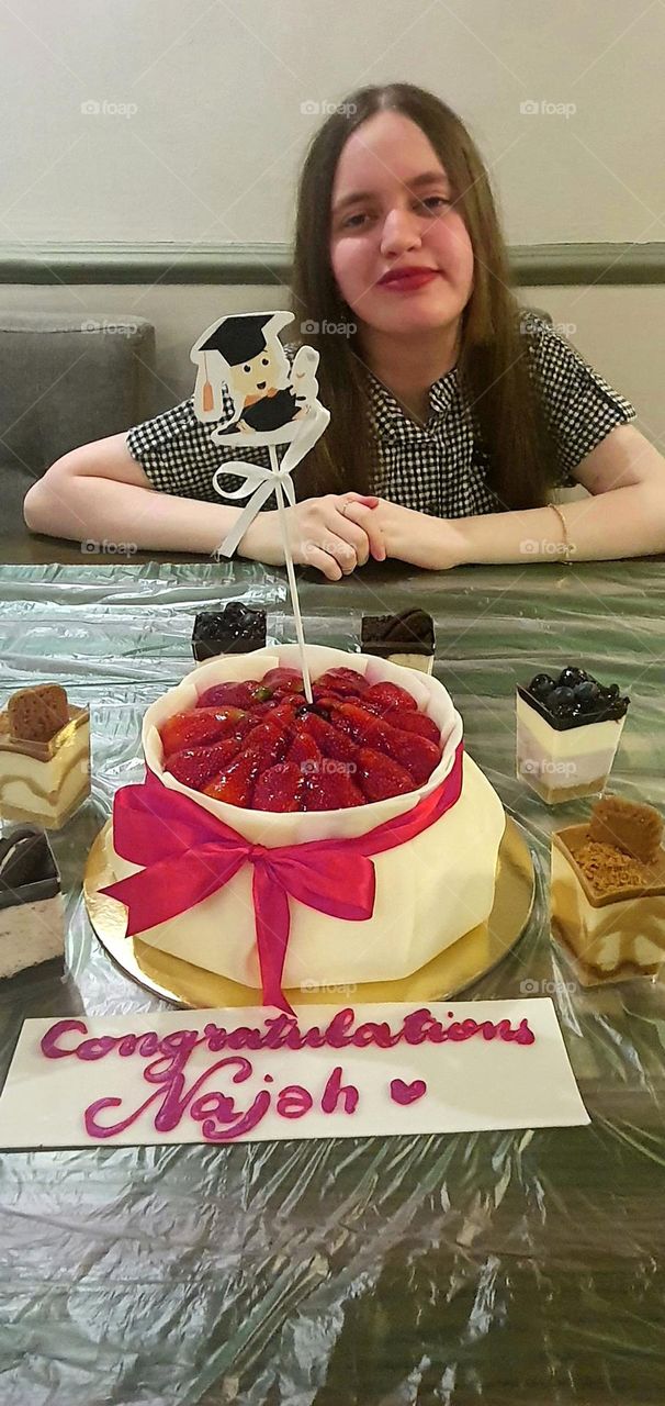 Strawberry 🍓 cake 🎂