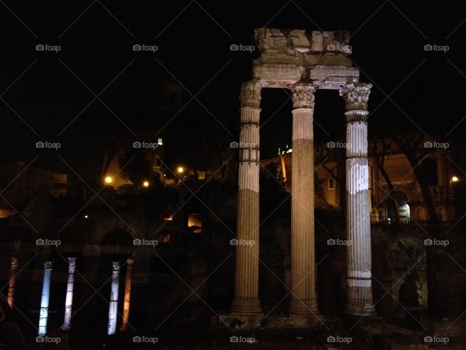 Rome Italy Forum Ruins