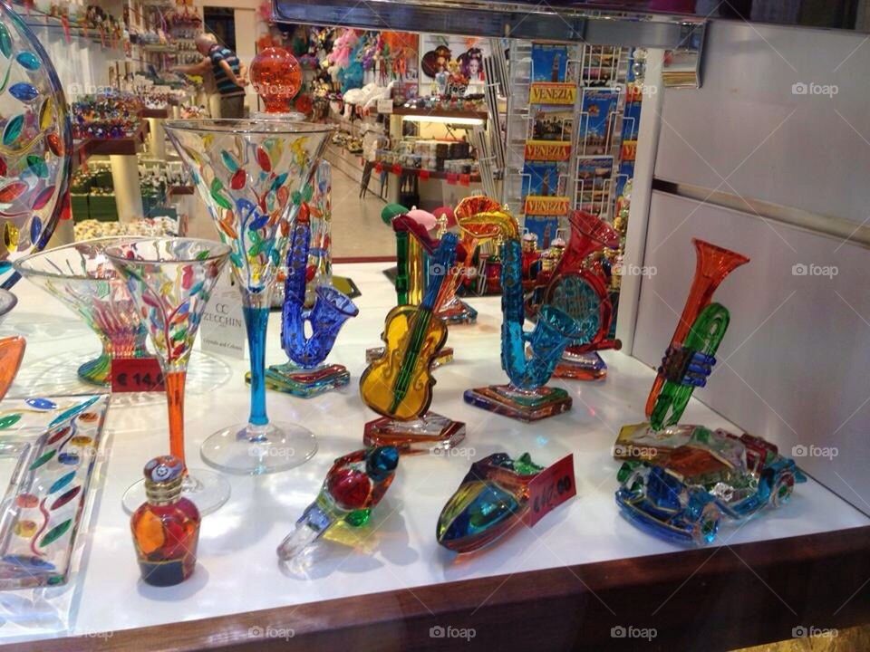 Mutant Glass Instruments in Venice, Italy