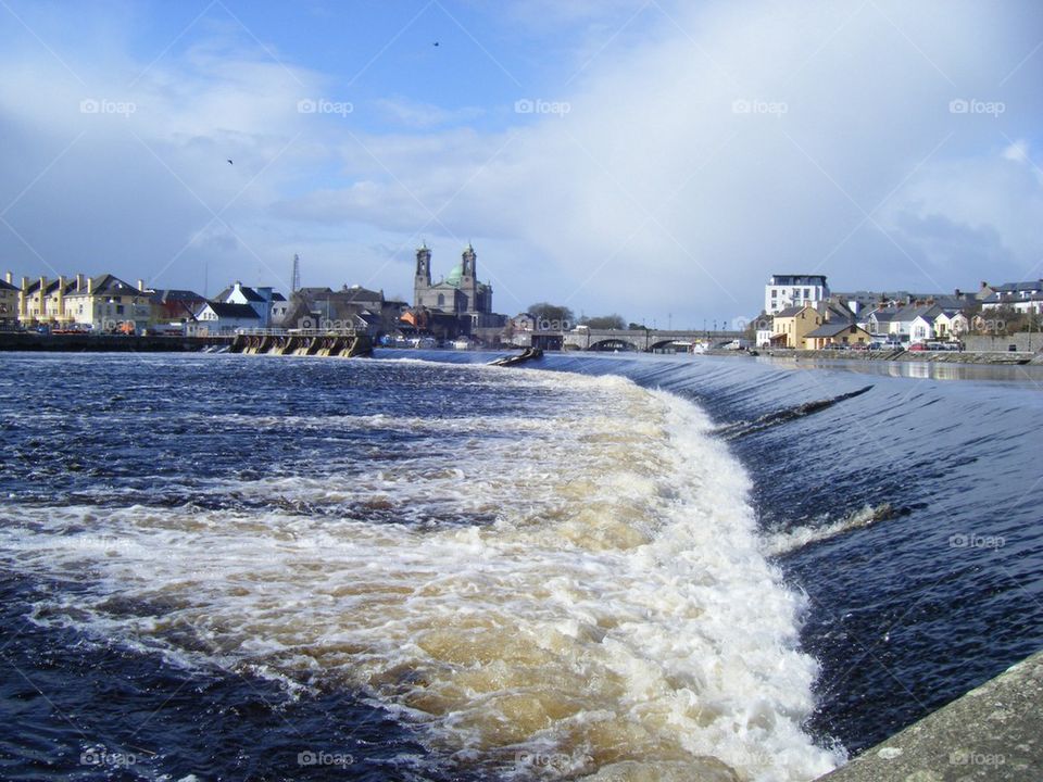 Water fall in Athlone 